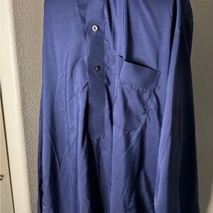 AFF Men's Kaftan in Deep Blue